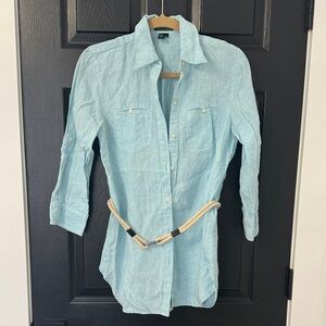 Ralph Lauren Light Blue Linen Shirt